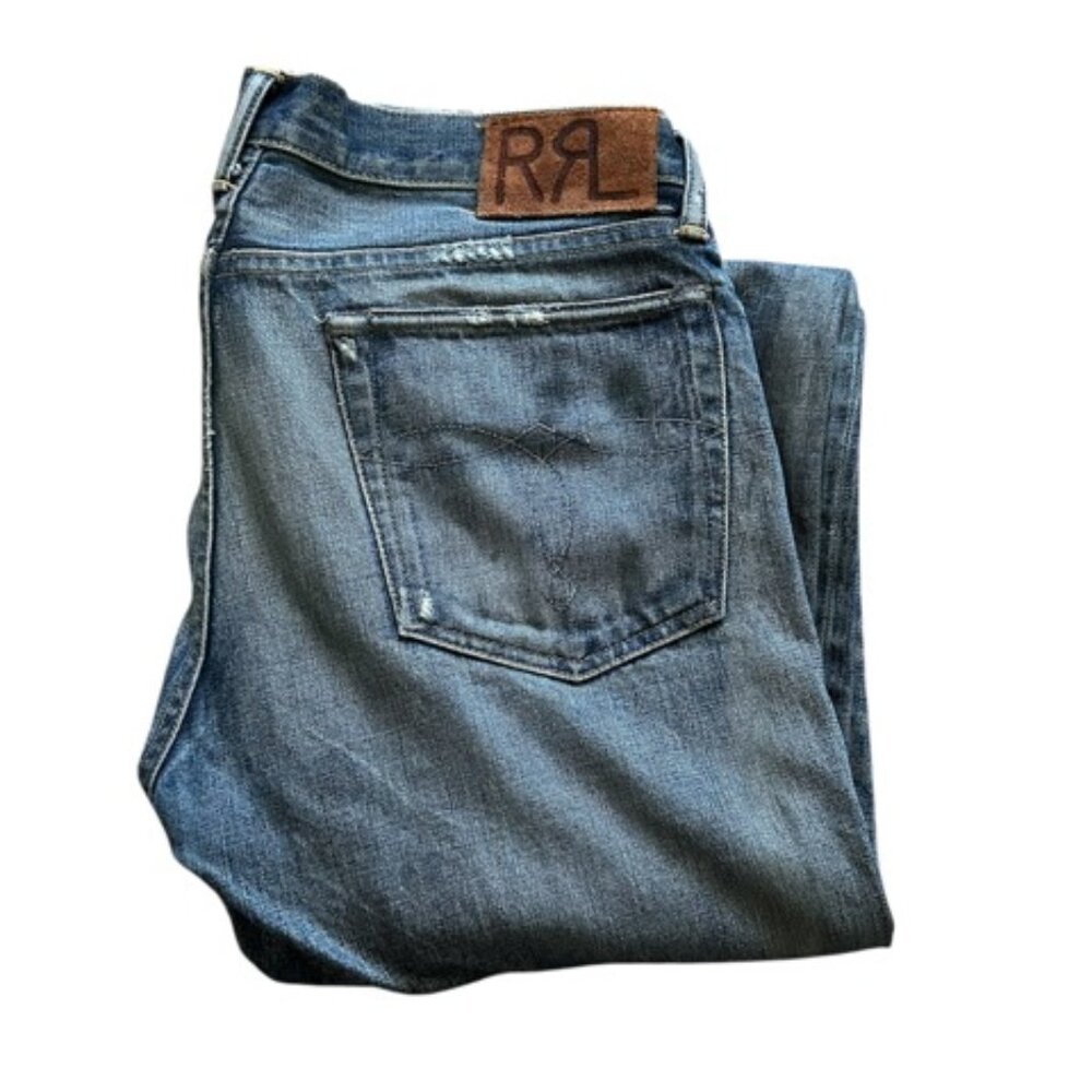 Straight Fit Repaired Jean